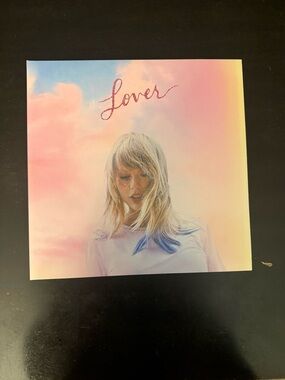 Taylor Swift Lover pink + blue vinyl